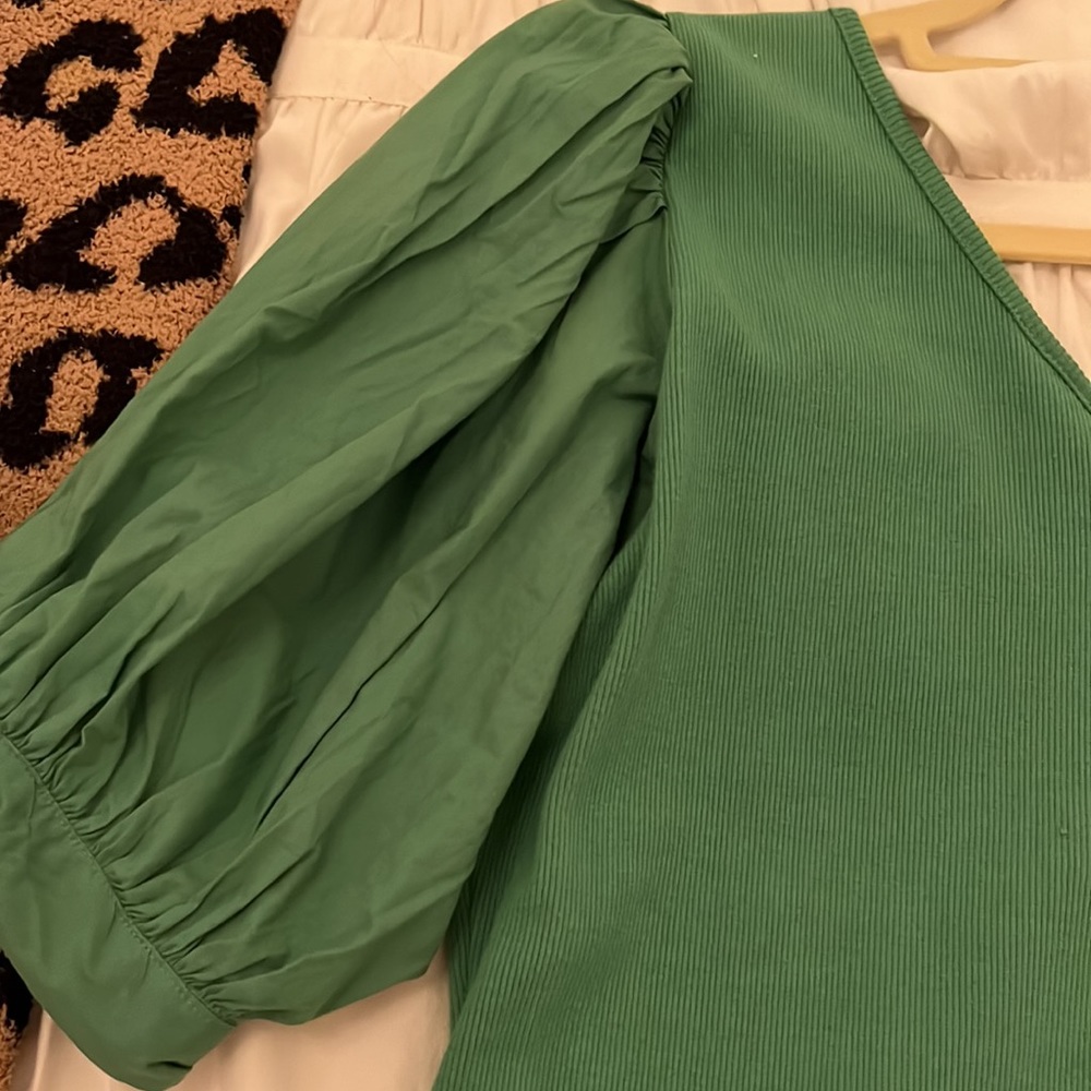 Anthropologie Maeve Puff Sleeve Top - Picture 5 of 6